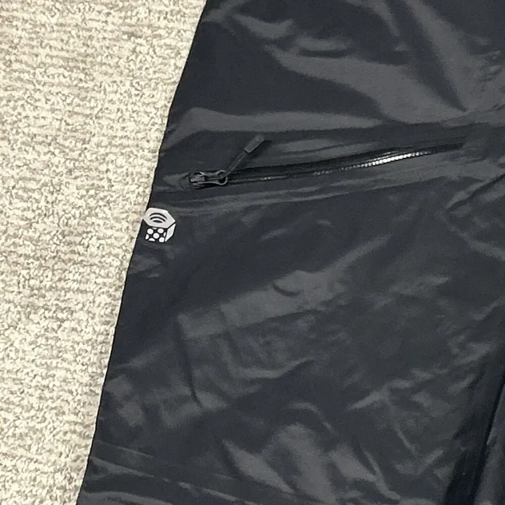 Mountain Hardware Exponent Pants Womens Large Hiking Black Waterproof Vapordry